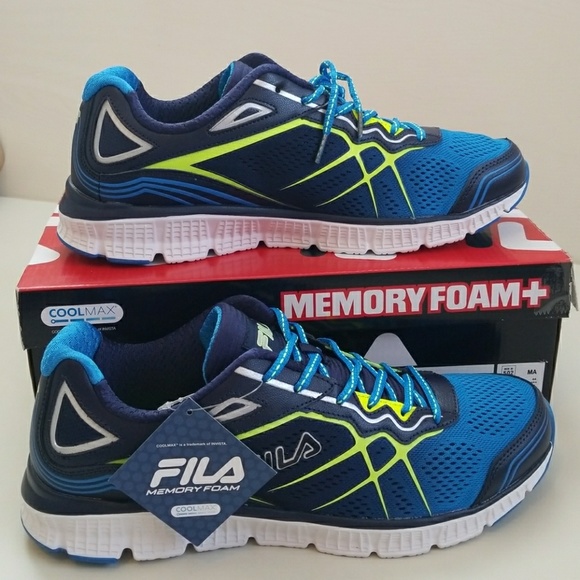 fila coolmax memory foam mens